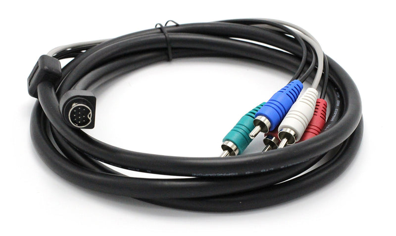 [Australia - AusPower] - 10 Pin Audio and Video DIN Cable - NOT S-Video Cable - RGB Component and Composite - Compatible with DIRECTV AT&T: H25, C31, C41, C41-W, C51, C61, C61-K 