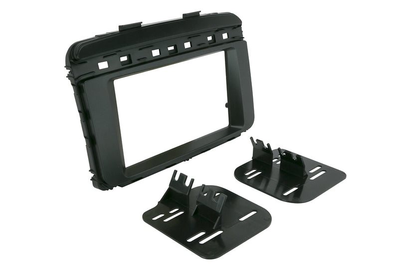 [Australia - AusPower] - Scosche KA2418DDB Compatible with 2016-19 Kia Sorento ISO Double DIN Dash Kit Black 