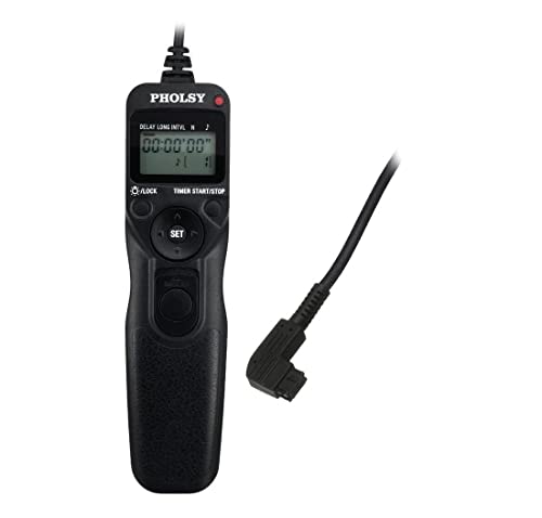 PHOLSY S6 Timer Remote Control Cable with Intervalometer for Sony S6 für Sony