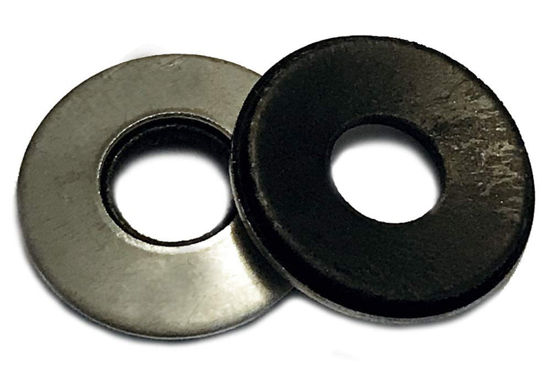 [Australia - AusPower] - Type 18-8 Stainless Steel Neoprene Bonded Sealing Washers Size 1/4" (Pack of 100pcs) Marine Bolt Supply 1/4 Inch 