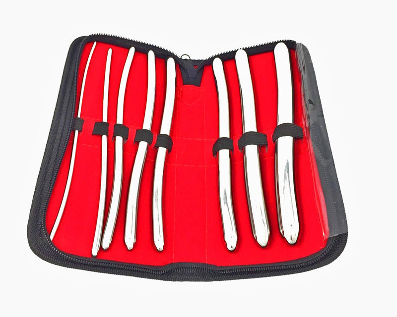 [Australia - AusPower] - CynaMed 8 Hegar Medical Dilator Sounds Set 7.5inch Double Ended Instrument (Double Ended) 