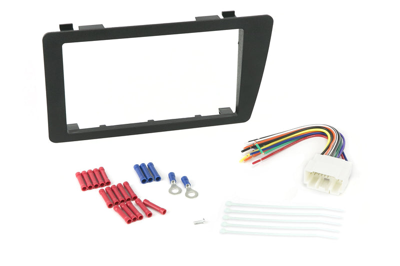 [Australia - AusPower] - SCOSCHE Install Centric ICHA6BN Compatible with Select Honda 2001-05 Civic Double DIN Complete Basic Installation Solution for Installing an Aftermarket Stereo 