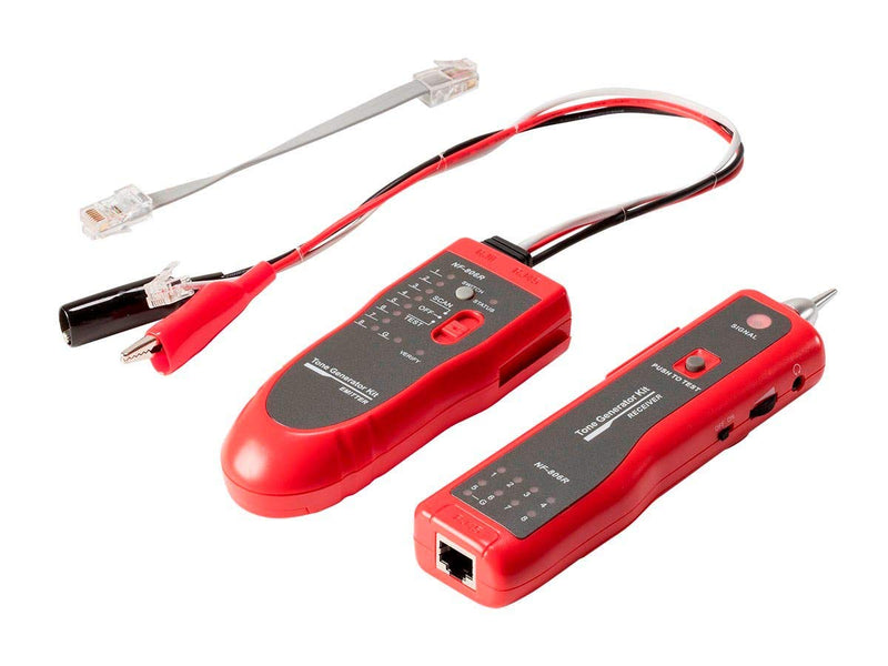 [Australia - AusPower] - Monoprice - 115961 Tone Generator with Probe Kit, Red 