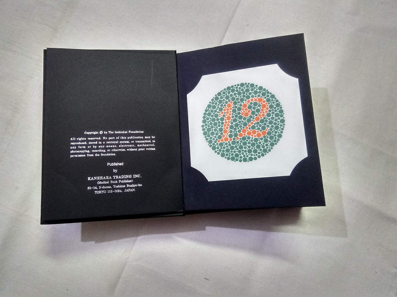 [Australia - AusPower] - Ishihara Colour Vision Test Book for Color Deficiency 24 Plates with User Manual 