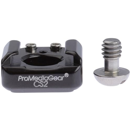 CS2x5 ProMediaGear CS2 1/4"-20 Screw to Cold Shoe Adapter for Nikon and Canon Flashes, 5 Pack