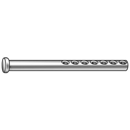 Aivoxe universal steel clevis pins, zinc plated silver, 0.375 x 4 inches, 10-pack