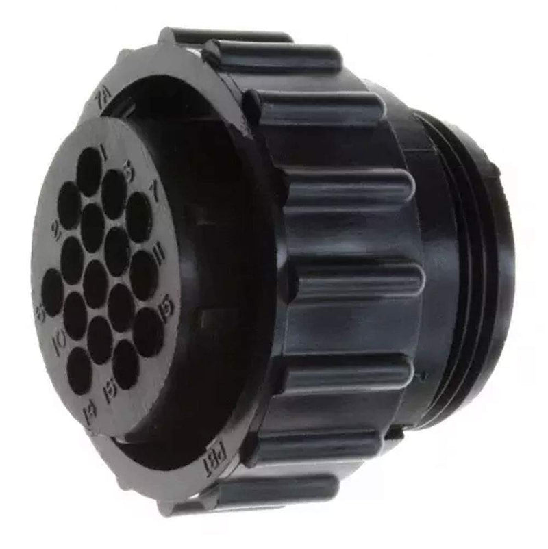 [Australia - AusPower] - Amp 206037-1 16-Pin Standard CPC Connector, Cable Mount, 27.43 mm L x 34.26 mm Dia (Pack of 2) 