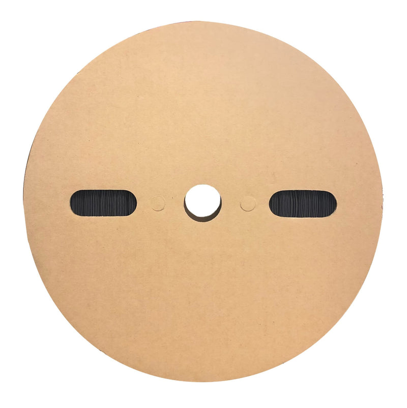 WindyNation 100 Feet (31 Meters) 3/4 inch, 3/4" I.D. Polyolefin 2:1 Black Heat Shrink Tubing 100 ft. of 3/4" 1