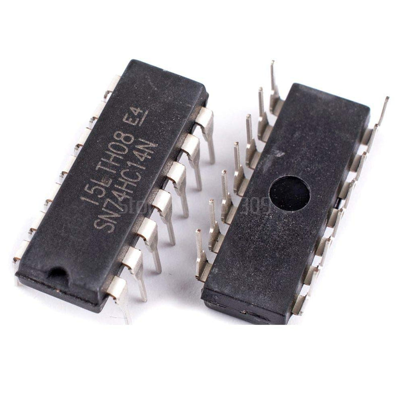 [Australia - AusPower] - Xytronic Major Brands 74HC14 ICS and Semiconductors, Hex Inverting Schmitt Trigger (Pack of 10), Black 
