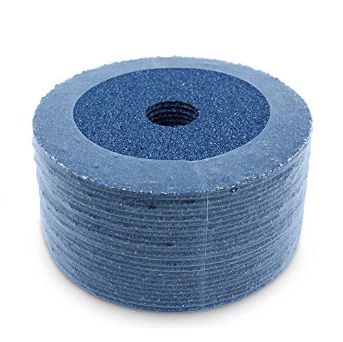 [Australia - AusPower] - BHA Zirconia Resin Fiber Sanding and Grinding Discs, 4.5” x 7/8”, 36 Grit - 25 Pack 
