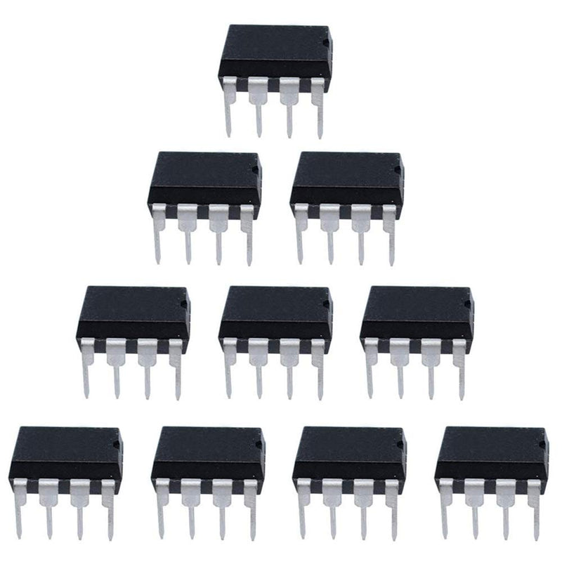 [Australia - AusPower] - Texas Instruments NE5532P Dual Low Noise OP Amplifier, 38 mA, Through Hole Mounting (Pack of 10) 