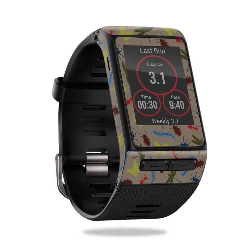 [Australia - AusPower] - MightySkins Skin Compatible with Garmin Vivoactive HR wrap Cover Sticker Skins Creepy Crawly 