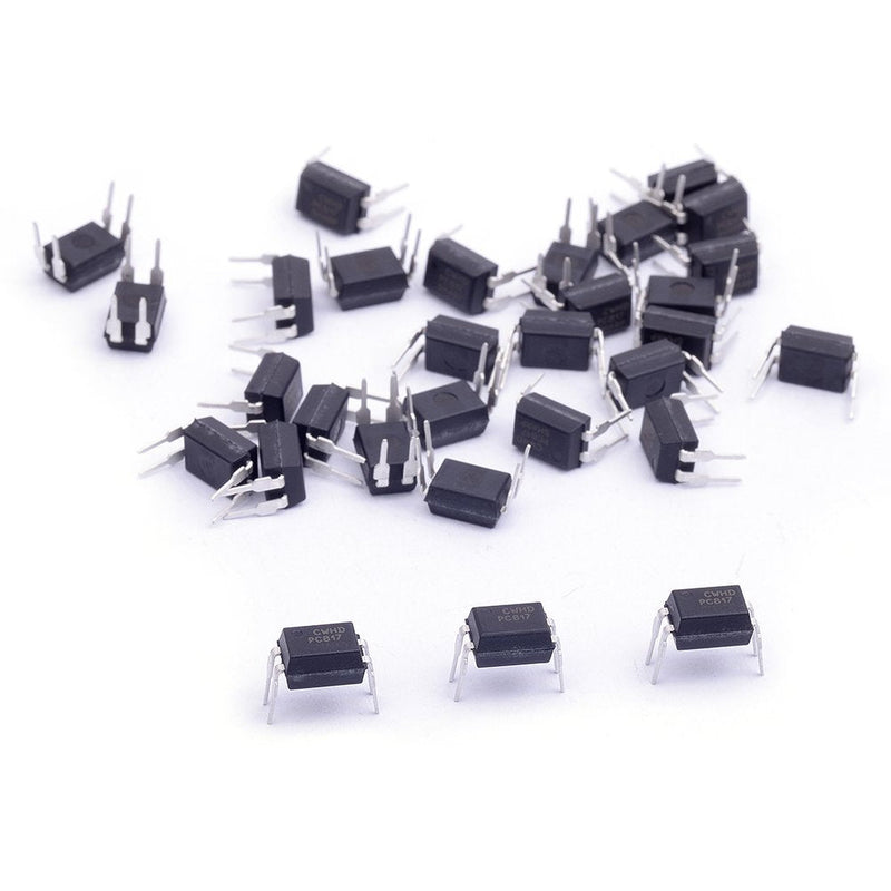 [Australia - AusPower] - 30Pcs Optocoupler PC817C 2.54mm Pitch 4 Pins DIP-4 Mounting Photo Coupler for Arduino (Pack of 30) CYT1056 
