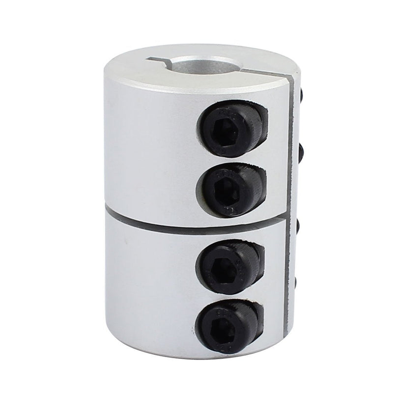 [Australia - AusPower] - uxcell 12mm to 12mm Shaft Coupling 45mm Length 32mm Diameter Coupler Aluminum Alloy Joint Motor for 3D Printer CNC Machine DIY Encoder 12-12mm 