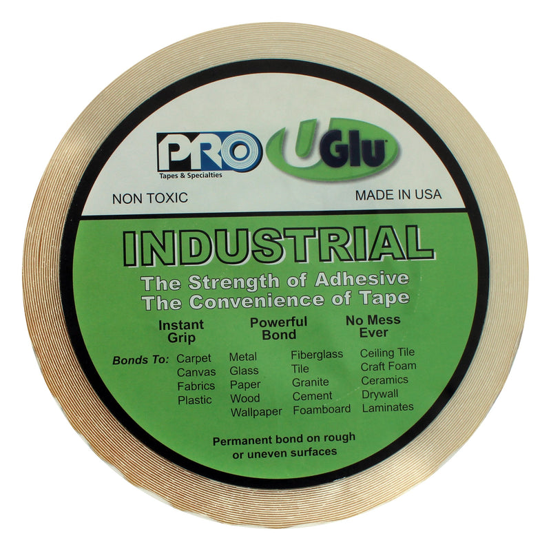 ProTapes 306UGLU3465 UGlu 20 Mil Roll 3" Core 3/4" Wide x 65' 3/4" Wide x 65' Long x 20 mils Thick