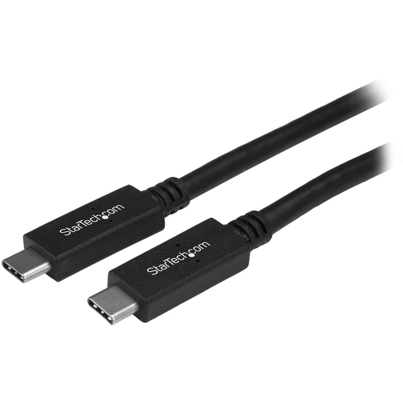 [Australia - AusPower] - StarTech.com USB 3.1 Type C Cable 6 ft / 2m with Power Delivery (USB PD) Power Pass Through Charging USB Charger (USB315CC2M) USB 3.0 - C to C 