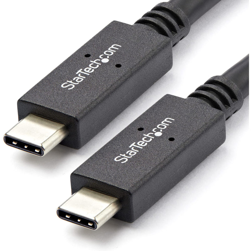 [Australia - AusPower] - StarTech.com USB C Cable 3 ft / 1m with Power Delivery (USB PD) Power Pass Through Charging USB to USB Cord (USB31C5C1M) 