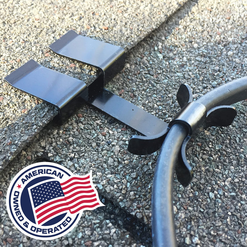 [Australia - AusPower] - Roof Clips | Safe for Heat Tape, Electric Cable & Roof Heat Cable Installation | Prevents Roof Damage | Easy Nail-Free Outdoor Cable Clips | Your Ultimate Cable Clip (.325-25 Pack) .325 - 25 Pack 