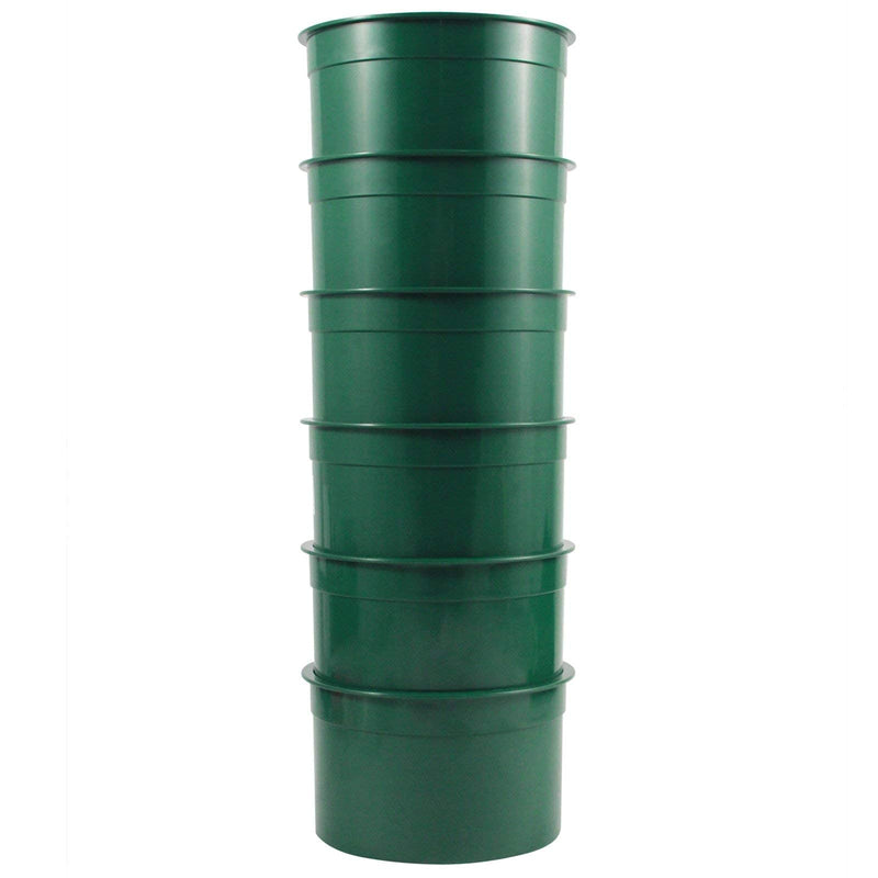 ASR Outdoor 6pc Gold Panning Mineral Sifting Prospect Pan Classifier Sieve Set (6) Piece Set