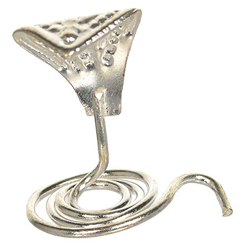 Silver Color Naga Snake Idol | Puja & Home Temple Decor