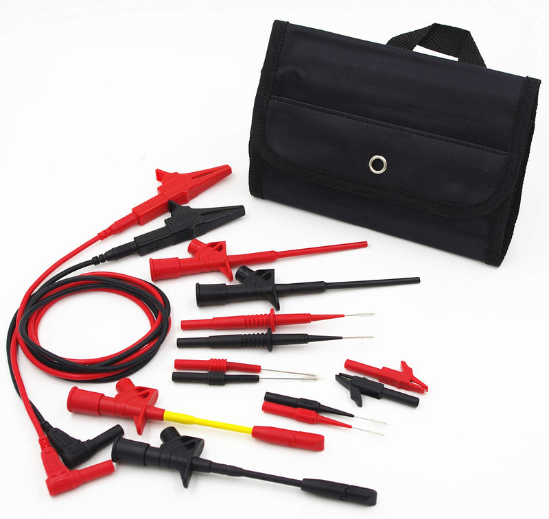 [Australia - AusPower] - TH-9-KIT Insulation 4mm Banana Test Lead Probe for Multimeter Meter TH-9-KIT 