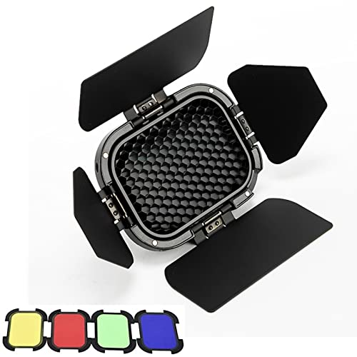 Godox BD-07 Barn Door Flash Light Modifier for Godox AD200Pro Pocket Flash