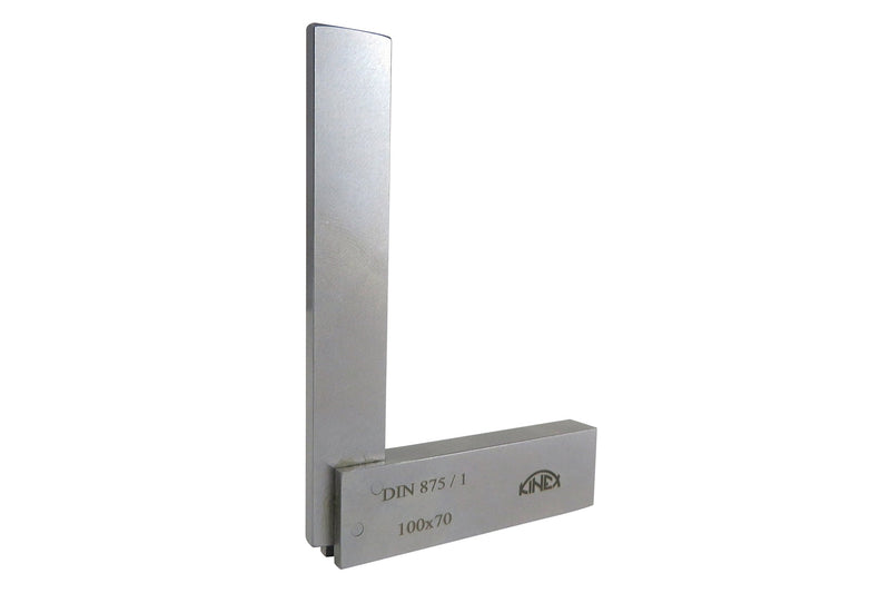 Kinex 4026-12-010 Solid Machinist Square 4 x 2-3/4 Inch (100 x 70 mm) DIN 875/1 (Square w/in 14 microns or 0.0005 Inches)