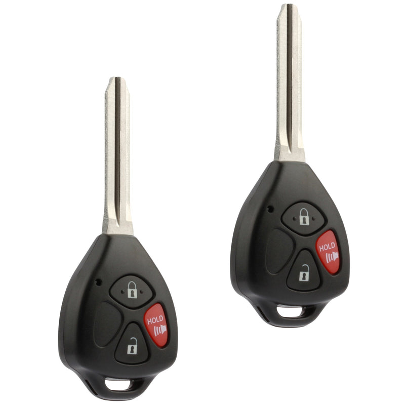 [Australia - AusPower] - Key Fob Keyless Entry Remote fits 2007-2010 Toyota Rav4 / 2008-2012 Scion xB (HYQ12BBY, Set of 2) 2 x 3-Btn 67 