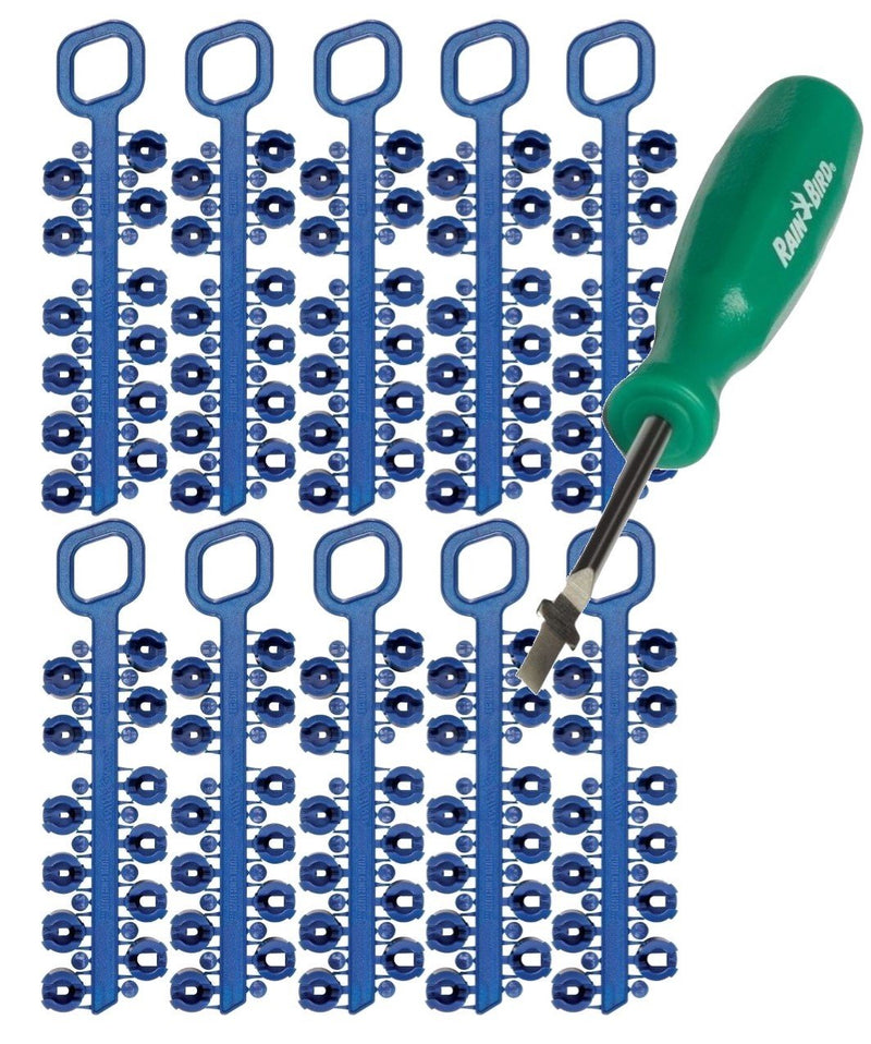 [Australia - AusPower] - Rain Bird 5000 Series Rotor nozzles 10 Pack: 5000RCTREE 5000 5004 4252NZLPK, 42SA+, 52SA, 42SA Series Nozzle Trees Bundle with ROTORTOOL Screwdriver 