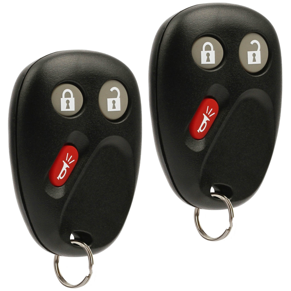 [Australia - AusPower] - Car Key Fob Keyless Entry Remote fits Buick Rainier / Chevy Trailblazer / GMC Envoy / Isuzu Ascender / Oldsmobile Bravada (fits Part # 15008008 15008009), Set of 2 g-8008 [2] 