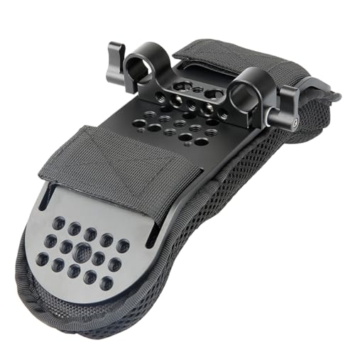 NICEYRIG Steady Shoulder Mount/Shoulder Pad for Video Camcorder CameraDV/DC 15mm Shoulder Pad