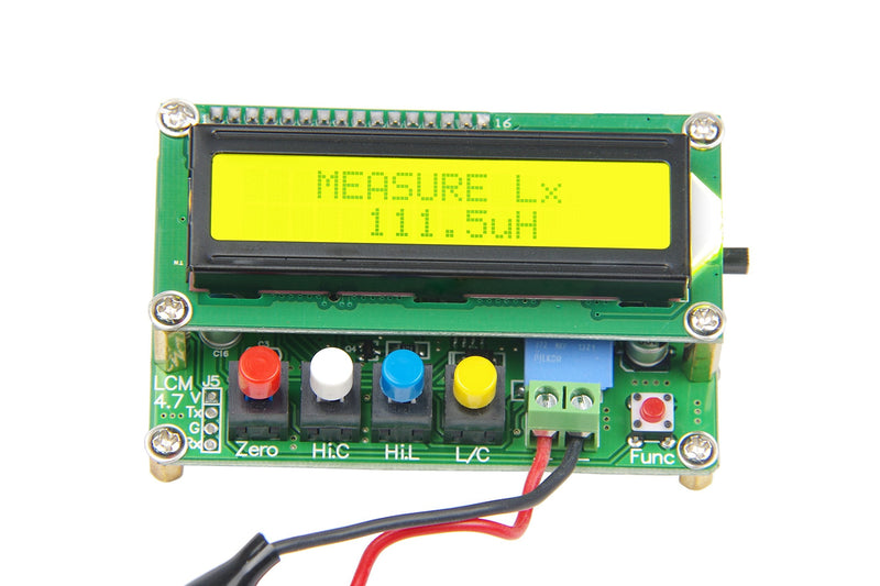 [Australia - AusPower] - LC100-A LC-100A Digital LCD High Precision Inductance Capacitance L C Meter Accuracy 1% 