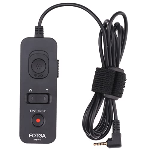 Fotga 59" Remote Control Shutter Release Cords Cable for Panasonic GH2 GH3 GH4 GH5 GH5s GH6 GH7 G97 S1 S5 S5II S5M2X S5IIX S5K S5C RM-VP1 RM-VP1 Focus Zoom REC Start/Stop