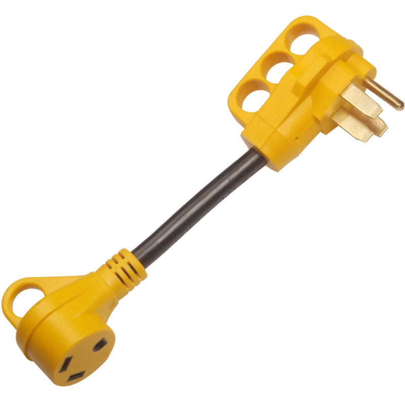 [Australia - AusPower] - RV Power Adapter Camper Cord-50amp Male to 30amp Female,12inch,10/3 STW (CR5030) CR5030 