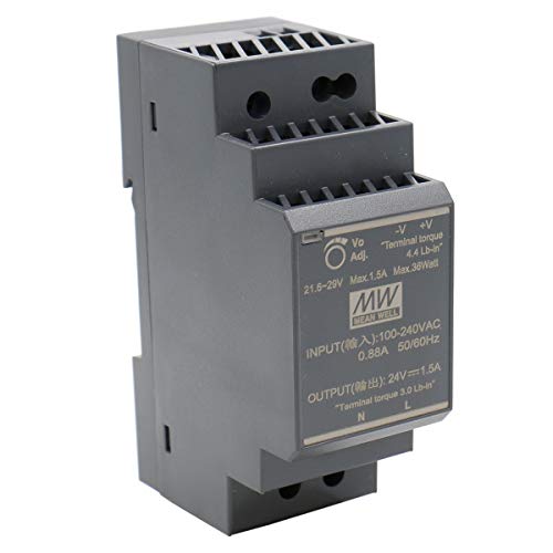 '- MeanWell Series HDR-30. HDR-30-24 Single