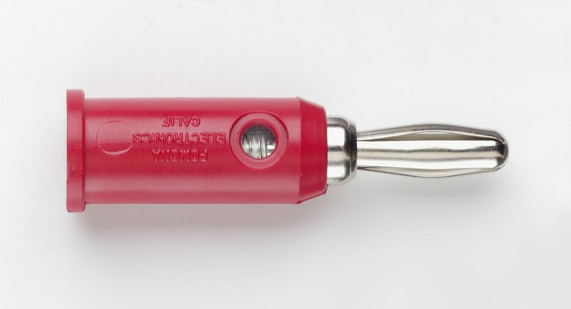 [Australia - AusPower] - Pomona 1325-0 Banana Plug, SOLDERLESS, Black (Pack of 10) 