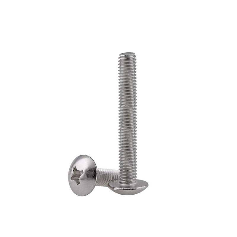 [Australia - AusPower] - 40-Pack Metric M4 x 30mm Machine Screws for Cabinet Drawer Knob Pull Handle, 304 Stainless Steel, Truss Head Bolts, Phillips Drive M4 x 30mm (40pcs) 