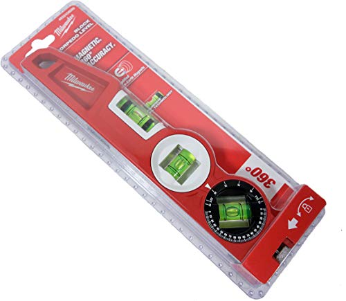 Milwaukee 4932459096 Block Torpedo Level, Red/Black