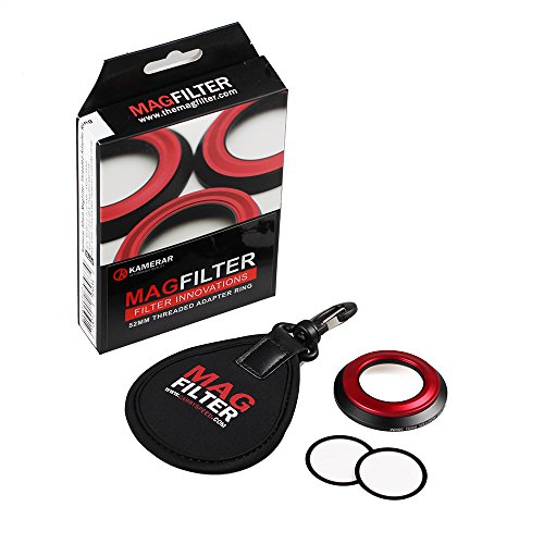 Kamerar MagFilter 52mm Threaded Magnetic Lens Filter Adapter Ring