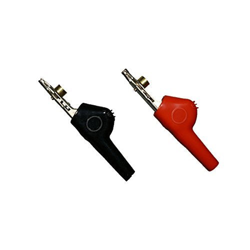 [Australia - AusPower] - TP330 Alligator Clip Bed of Nail and Single Spike Angled Nose Large Test Probe 1 Pair Red/Black 