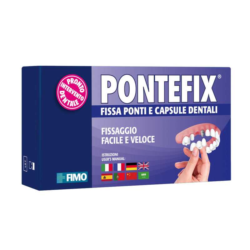 Dental Tooth Cement - Attaches Bridges, Tooth Capsules and Pin Teeth