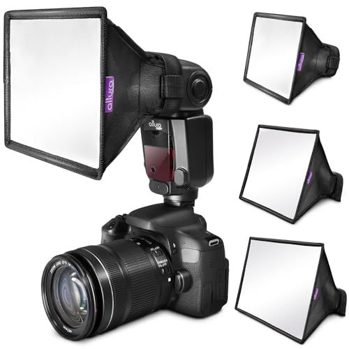 Altura Photo Flash Diffuser Softbox 11x8, Universal for Speedlight, 3pk 6x5", 9x7", 11x8"