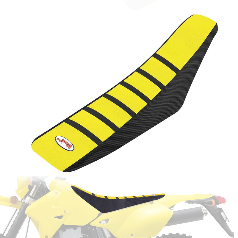 [Australia - AusPower] - JFG Racing Dirt Bike Seat Cover for DRZ400,Motorcycle Gripper Soft Rubber Cushion Guard for DRZ400 DRZ400S DRZ400SM DRZ400E 2000-2024- Yellow 