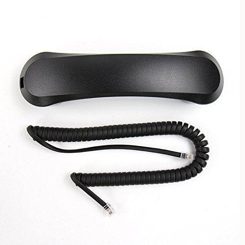 [Australia - AusPower] - The VoIP Lounge Replacement Handset Receiver with Curly Cord Black for Avaya IP Office 1400 and 1600 Series Phone 1403 1408 1416 1603 1608 1616 