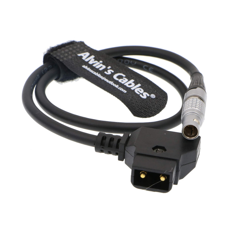 [Australia - AusPower] - Alvin's Cables 2 Pin Male to D TAP Power Cable for Bartech Focus Device Receiver Artemis Letus Redrock Hedén Steadicam Straight 2 Pin 45cm 