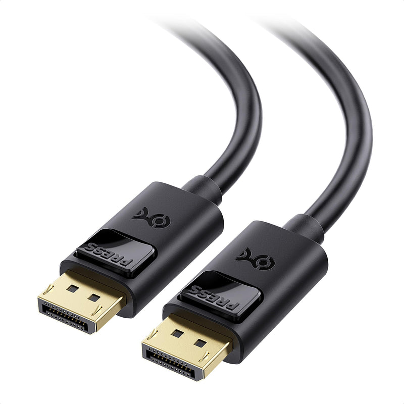 Cable Matters Long DisplayPort to DisplayPort Cable - 35ft, Supports up to 2K@60Hz, Male to Male Computer Monitor Cable, DP Cord, Black 35 Feet 1-Pack