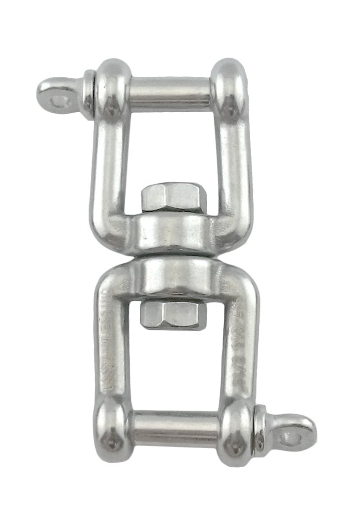US Stainless Stainless Steel 316 Anchor Swivel Jaw and Jaw 5/16" or 8mm Marine Grade