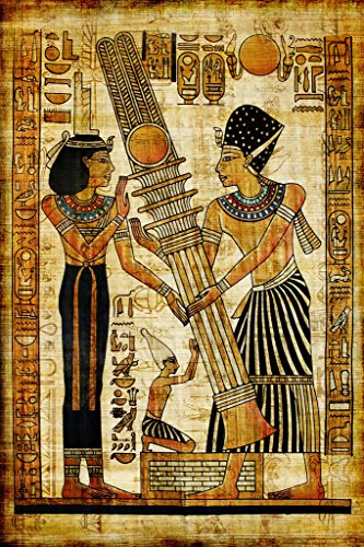 Osiris Egyptian God Wall Art Print Poster Deity Home Decor Illustration Ancient Egypt Cool Wall Art Print Poster 12x18 Osiris | 1781 Unframed 18"L x 12"W