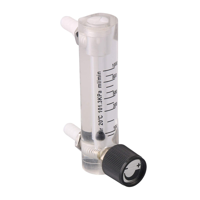 100 – 1000 ml/min Air Oxygen Gas Flow Meter Flowmeter with Control Valve for measurement Gas Flow
