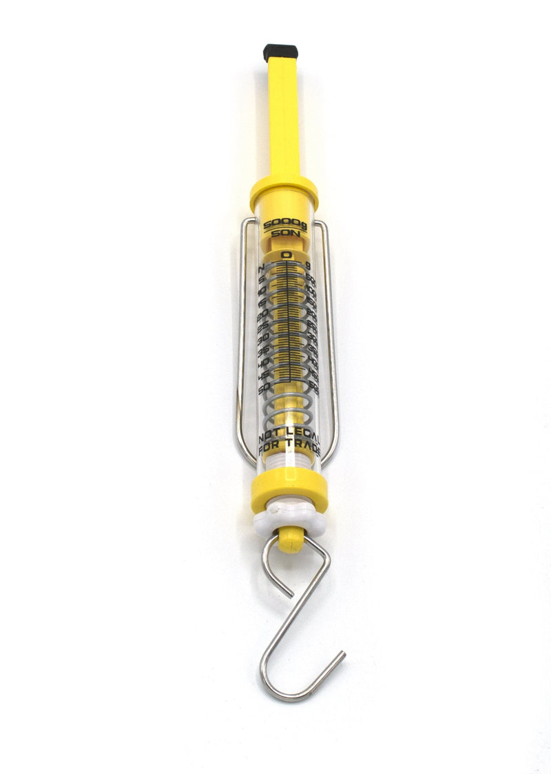 [Australia - AusPower] - Eisco - 5kg / 50N Push Pull Balance, Tubular Spring Scale, Dual Mass & Force Measurement, Transparent Acrylic Body, Physics & Mechanics Lab Equipment 